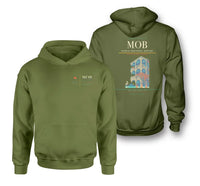 Thumbnail for Mobile Regional Airport (MOB) design on green army double-side hoodie