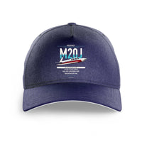 Thumbnail for Mooney M20J 201 design on dark blue printed hat