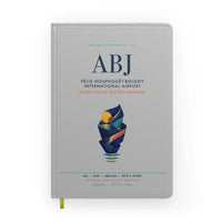 Thumbnail for Félix Houphouët-Boigny International Airport (ABJ) design on light gray notebook