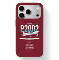 Thumbnail for Tecnam P2002 Sierra MkII design on dark red magsafe iphone case, for iPhone 17 Pro