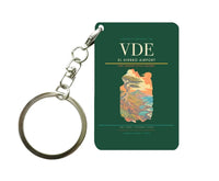 Thumbnail for El Hierro Airport (VDE) design on dark green key chain