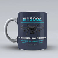 Thumbnail for Flight IF1200A Mug design on dark blue inspired