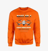 Thumbnail for DJI Mavic Air 2 design on orange sweatshirt
