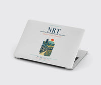 Thumbnail for Tokyo Narita International Airport (NRT) design on light gray MacBook case