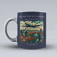 Thumbnail for VINTAGE G4089 - The Runway Garden - Ceramic Mug design on darkblue
