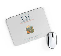 Thumbnail for Fresno Yosemite International Airport (FAT) design on light gray rectangle mouse pad