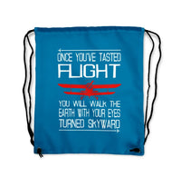 Thumbnail for Once You've Tasted Flight Drawstring Bag - view 5