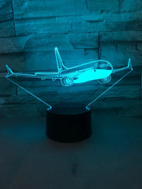 Thumbnail for Customisable Boeing 737 3D Lamp - view 6