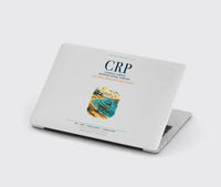 Thumbnail for Corpus Christi International Airport (CRP) design on light gray MacBook case