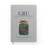 Thumbnail for Sao Paulo Guarulhos International Airport (GRU) design on light gray notebook