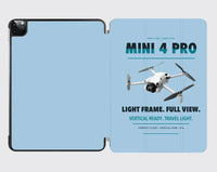 Thumbnail for DJI Mini 4 Pro design on light blue ipad tablet case