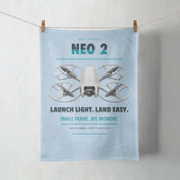 Thumbnail for DJI Neo 2 design on light blue towel