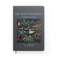 Thumbnail for VINTAGE G4063 - The Night Anchorage - Designed Notebooks design on gray