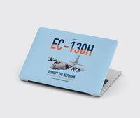 Thumbnail for EC-130H Compass Call design on light blue MacBook case