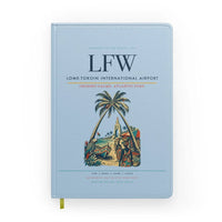 Thumbnail for Lome-Tokoin International Airport (LFW) design on light blue notebook