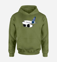 Thumbnail for Cartoon Airbus A350 - Green Army