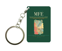 Thumbnail for McAllen Miller International Airport (MFE) design on dark green key chain