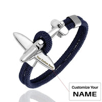 Thumbnail for Customisable Small Airplane Bracelet - view 12