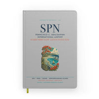 Thumbnail for Francisco C. Ada Saipan International Airport (SPN) design on light gray notebook