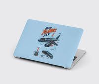 Thumbnail for How Planes Fly V2 design on light blue MacBook case