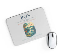 Thumbnail for Piarco International Airport (POS) design on light gray rectangle mouse pad