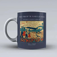 Thumbnail for VINTAGE G4450 - The Prop Wash Leaves - Ceramic Mug design on darkblue