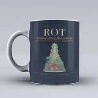 Thumbnail for Regional Airport ROT Mug design on dark blue rotorua