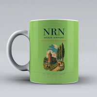 Thumbnail for Weeze Airport (NRN) airport code design on light green ceramic mug