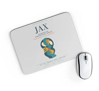 Thumbnail for Jacksonville International Airport (JAX) design on light gray rectangle mouse pad