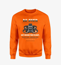 Thumbnail for DJI Avata design on orange sweatshirt
