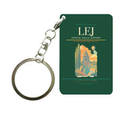 Thumbnail for Leipzig–Halle Airport (LEJ) design on dark green key chain