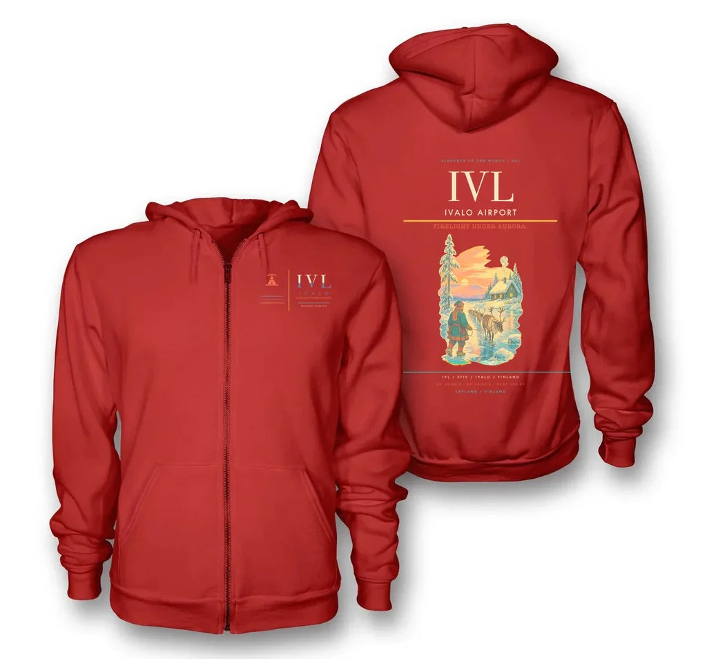 Ivalo Airport IVL Red
