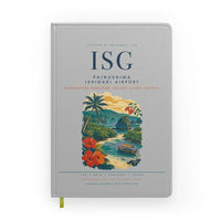 Thumbnail for Painushima Ishigaki Airport (ISG) design on light gray notebook