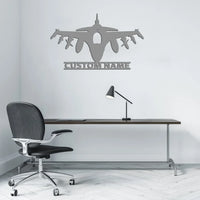 Thumbnail for Customisable Aircraft Silhouette Metal Sign - view 5