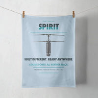 Thumbnail for Ascent AeroSystems Spirit design on light blue towel