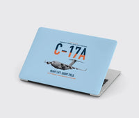 Thumbnail for C-17A Globemaster III design on light blue MacBook case