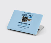 Thumbnail for JT9D-7R4 design on light blue MacBook case