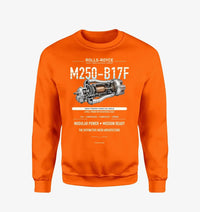 Thumbnail for M250-B17F design on orange sweatshirt