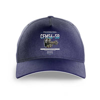 Thumbnail for CFM56-5B design on dark blue printed hat