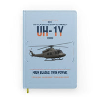 Thumbnail for Bell UH-1Y Venom design on light blue notebook