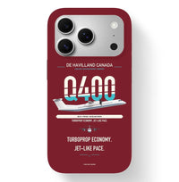 Thumbnail for Dash 8-400 Case design on dark red iphone case