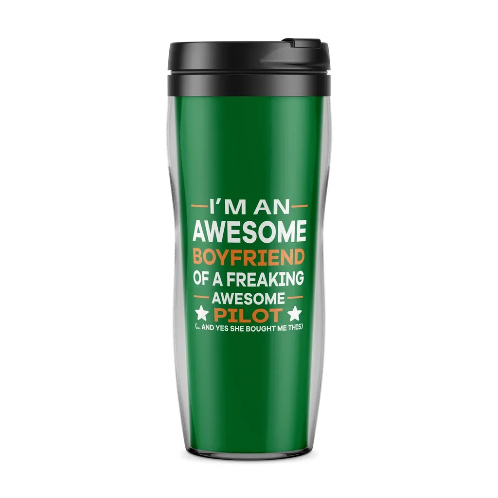 I am an Awesome Boyfriend Travel Mug - view 5