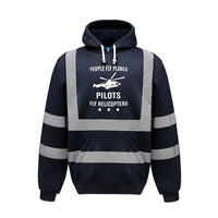 Thumbnail for People Fly Planes Pilots Fly Hoodie - view 5