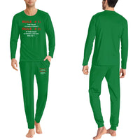 Thumbnail for Rule 1 - Pilot is Always Correct men pajamas - Green