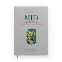 Thumbnail for Merida International Airport (MID) design on light gray notebook