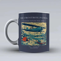 Thumbnail for VINTAGE G4290 - The Frostbite Patrol - Ceramic Mug design on darkblue