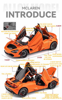 Thumbnail for 1:24 P1 720S Alloy Supercar Model - view 6