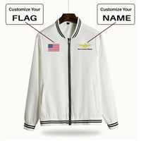 Thumbnail for Customisable Flag & Name Thin Spring Jacket - view 5