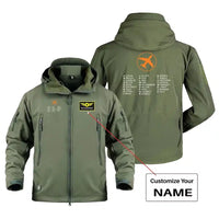 Thumbnail for Customisable Aviation Alphabet Jacket - view 5