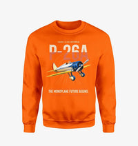Thumbnail for Boeing P-26A Peashooter design on orange sweatshirt